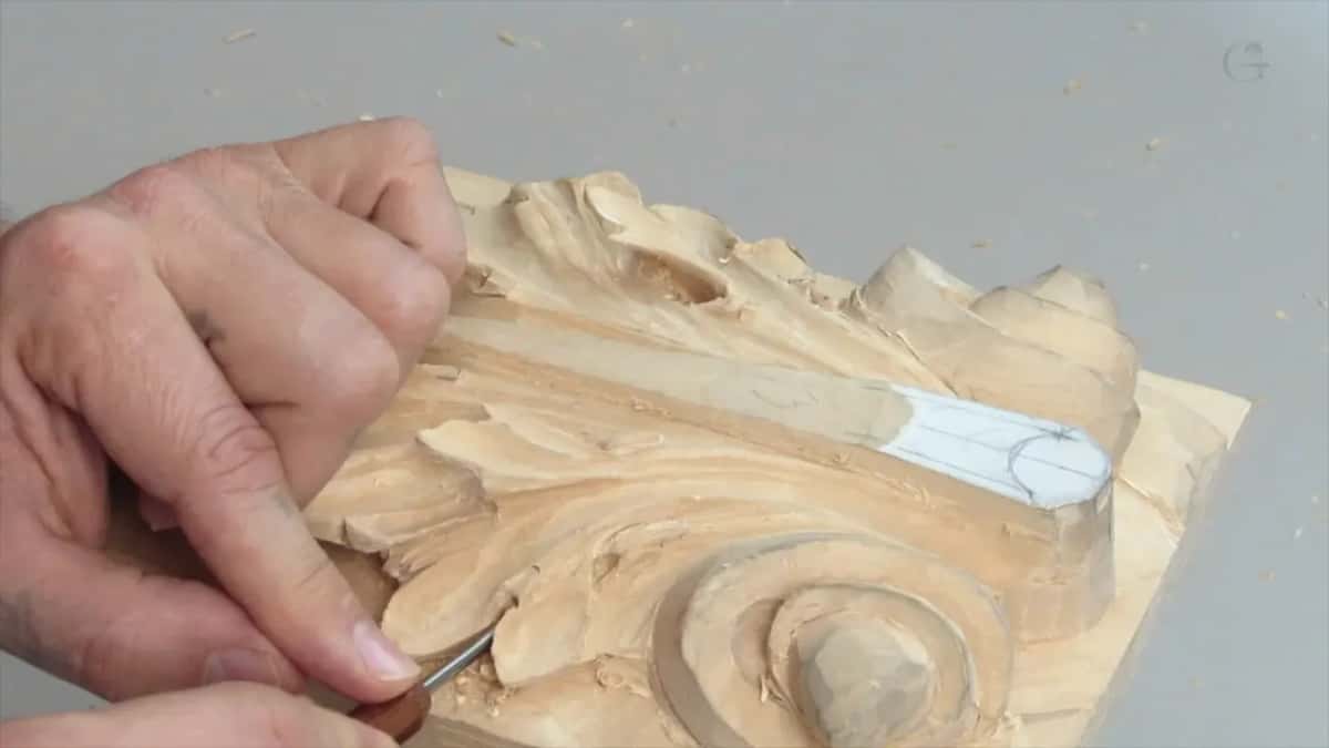 Forearm over the upper edge