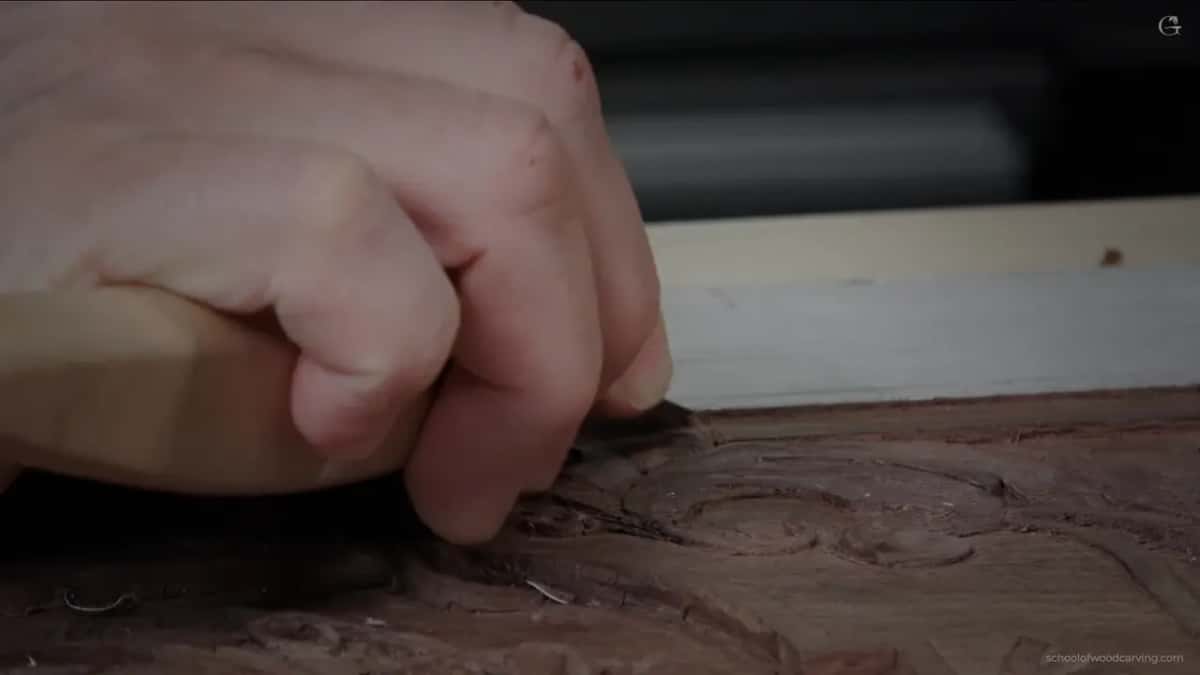 Scraping alone is doing the blending at this point.