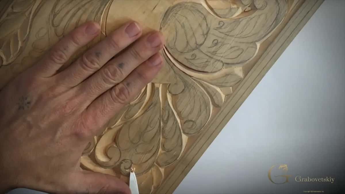 Five millimeters of depth, about three sixteenths, on a tighter curl.