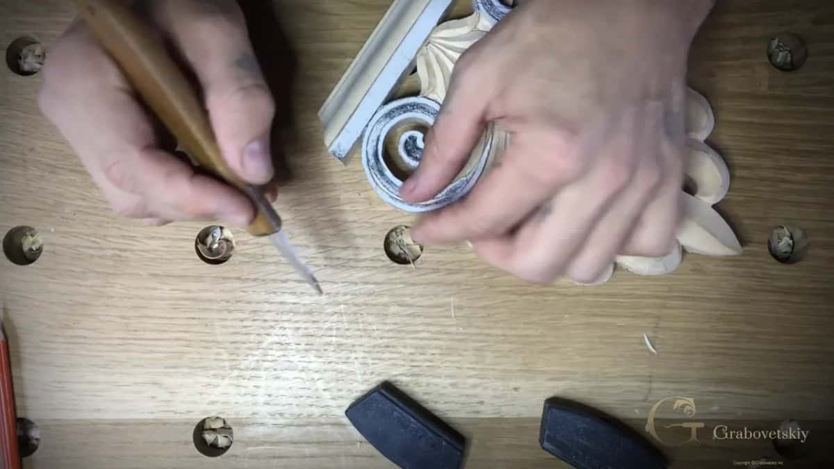 Working the left spiral's edge