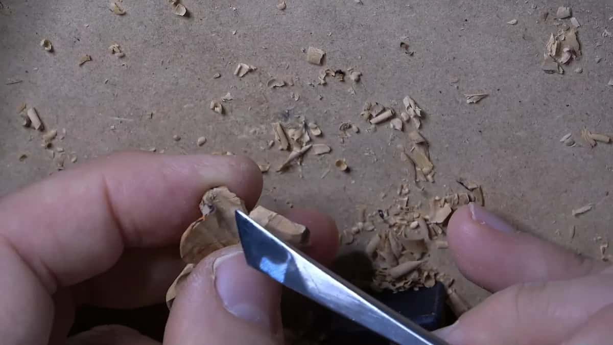 Knife meets petal